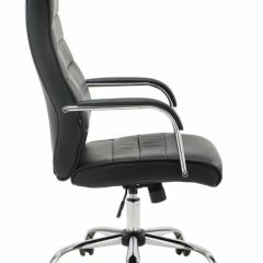 Кресло офисное BRABIX "Stark EX-547" (экокожа, хром, черное) 531948 в Троицке - troick.mebel24.online | фото 3