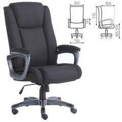 Кресло офисное BRABIX "Solid HD-005" (ткань/черное) 531822 в Троицке - troick.mebel24.online | фото