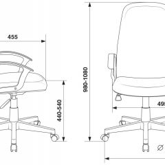 Кресло руководителя Бюрократ CH-808LT/#G серый 3C1 в Троицке - troick.mebel24.online | фото 4