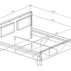 Кровать 1800 с плитой 22 мм ЛИБЕРТИ + основание в Троицке - troick.mebel24.online | фото 3