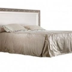 Кровать 2-х спальная (1,8 м) Тиффани штрих-лак/серебро с подъемным механизмом (ТФКР180-1[3]) в Троицке - troick.mebel24.online | фото