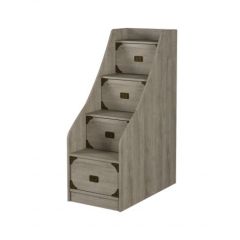 Кровать 2-х ярусная с лестницей НКМ Мираж-1 в Троицке - troick.mebel24.online | фото 2