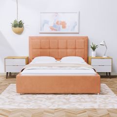 Кровать Адриана Люкс Решетка+ПМ+Дно (1200) в Троицке - troick.mebel24.online | фото