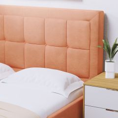Кровать Адриана Люкс Решетка+ПМ+Дно (1200) в Троицке - troick.mebel24.online | фото 2