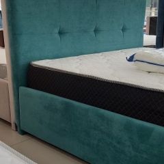 Кровать Бэлль Решетка+ПМ+Дно (1400) в Троицке - troick.mebel24.online | фото 7