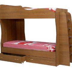 Кровать детская 2-х ярусная Юниор-1 (800*2000) ЛДСП в Троицке - troick.mebel24.online | фото