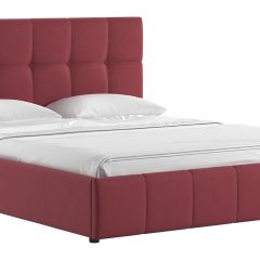 Кровать двойная Хлоя 160 + ортопед + ПМ + дно (арт. Макс 325 (ягодный)) в Троицке - troick.mebel24.online | фото