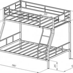 Кровать двухъярусная «Гранада-1» в Троицке - troick.mebel24.online | фото 6