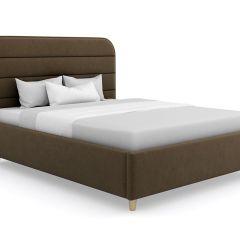Кровать Эквадор Люкс интерьерная +основание (200х200) в Троицке - troick.mebel24.online | фото 7