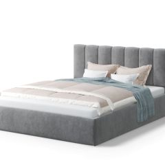 Кровать Элен 1200*2000 NEO 25 (серый) в Троицке - troick.mebel24.online | фото