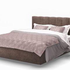 Кровать Элен 1200*2000 Rock 05 (коричневый) в Троицке - troick.mebel24.online | фото