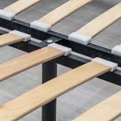 Кровать двойная Оливия 160 + ортопед. основание в Троицке - troick.mebel24.online | фото 14