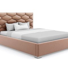 Кровать Коралл интерьерная +основание (90х200) в Троицке - troick.mebel24.online | фото