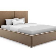 Кровать Монте интерьерная +основание (80х200) в Троицке - troick.mebel24.online | фото 6