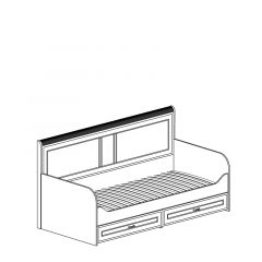 Кровать односпальная с ящиками №250 Белла в Троицке - troick.mebel24.online | фото 2