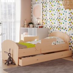 Кровать "Мозайка" на ламелях + бортики + ящики в Троицке - troick.mebel24.online | фото 7
