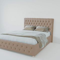 Кровать Версаль 900 без основания (велюр серый) в Троицке - troick.mebel24.online | фото