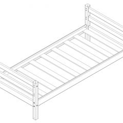 Кровать Соня (Вариант 1) в Троицке - troick.mebel24.online | фото 3