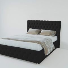 Кровать Версаль с ПМ 1800 (экокожа кольт ч) в Троицке - troick.mebel24.online | фото