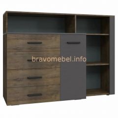 КУБА Спальный гарнитур (модульный) в Троицке - troick.mebel24.online | фото 3