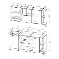 Кухонный гарнитур Лариса макси 4 1800 мм в Троицке - troick.mebel24.online | фото 2