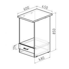 Кухонный гарнитур Лоретта люкс 3000 мм в Троицке - troick.mebel24.online | фото 12