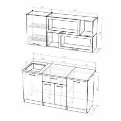 Кухонный гарнитур Симона стандарт 1600 в Троицке - troick.mebel24.online | фото 4