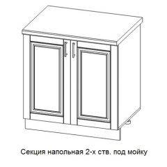 Кухонный гарнитур Верона (крем) модульная в Троицке - troick.mebel24.online | фото 16