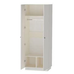 Квадро ШК-1 Шкаф 2дв (ЛДСП миндаль) в Троицке - troick.mebel24.online | фото 2