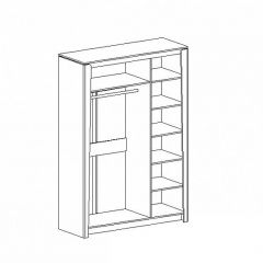 МАЛЬТА МС Спальный гарнитур (Дуб Винтерберг) в Троицке - troick.mebel24.online | фото 8