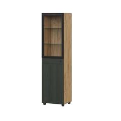 МИЛАН Гостиная (Дуб Золотой/Олива софт) в Троицке - troick.mebel24.online | фото 3