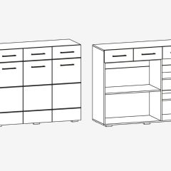 Модульная гостиная Фиеста (Венге/Белый глянец) в Троицке - troick.mebel24.online | фото 3