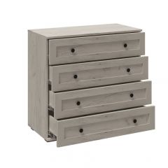 Модульная спальня София (Дуб крафт белый) в Троицке - troick.mebel24.online | фото 3