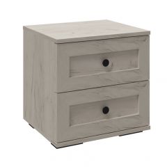 Модульная спальня София (Дуб крафт белый) в Троицке - troick.mebel24.online | фото 7
