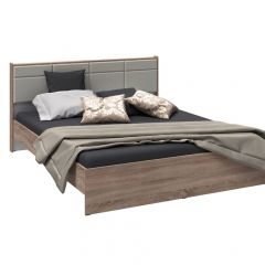 Модульная Спальня Соната (Белый/Дуб Крафт Золотой) в Троицке - troick.mebel24.online | фото 4