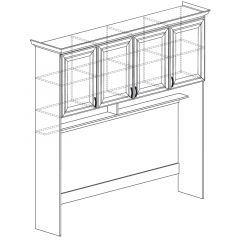 Надставка кровати №864 "Ралли" в Троицке - troick.mebel24.online | фото 2