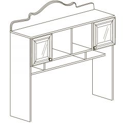 Надставка стола № 556 "Алиса" в Троицке - troick.mebel24.online | фото 2