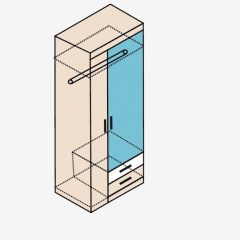 НИКА Н10з Шкаф для одежды в Троицке - troick.mebel24.online | фото 4