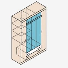 НИКА Н13 Шкаф для одежды в Троицке - troick.mebel24.online | фото 5