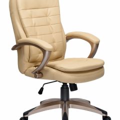 Офисное кресло для руководителей DOBRIN DONALD LMR-106B бежевый в Троицке - troick.mebel24.online | фото