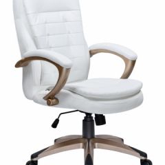 Офисное кресло для руководителей DOBRIN DONALD LMR-106B белый в Троицке - troick.mebel24.online | фото 2