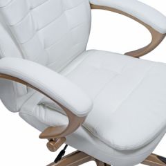 Офисное кресло для руководителей DOBRIN DONALD LMR-106B белый в Троицке - troick.mebel24.online | фото 6