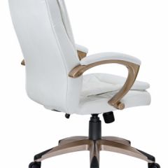 Офисное кресло для руководителей DOBRIN DONALD LMR-106B белый в Троицке - troick.mebel24.online | фото 5