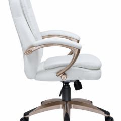 Офисное кресло для руководителей DOBRIN DONALD LMR-106B белый в Троицке - troick.mebel24.online | фото 4