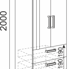 Подростковая Волкер (модульная) в Троицке - troick.mebel24.online | фото 17