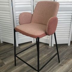 Полубарный стул NYX (H=65cm) VF109 розовый / VF110 брусничный М-City в Троицке - troick.mebel24.online | фото