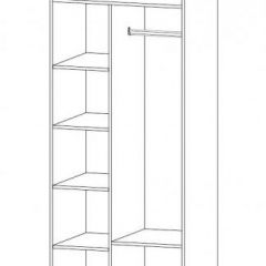 ВИКТОРИЯ Шкаф 2-х створчатый в Троицке - troick.mebel24.online | фото 2