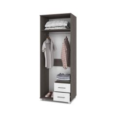 ЕВА Шкаф 2-х дверный Е24 в Троицке - troick.mebel24.online | фото 2