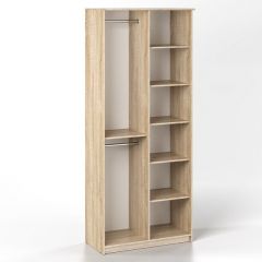 Шкаф 2-х створчатый Дуэт Люкс без зеркала в Троицке - troick.mebel24.online | фото 4