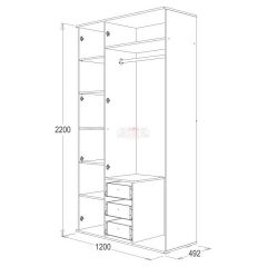 Шкаф 3-х дверный Ольга-14 в Троицке - troick.mebel24.online | фото 2